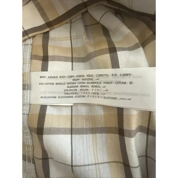 Ariat Napa Cotton Poly Blend Plaid Button Down Shirt Men XL - Picture 11 of 14